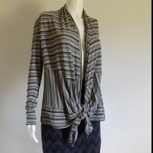 bordeaux los angeles open cardigan top s shirt casual tie wrap knot knit sweater